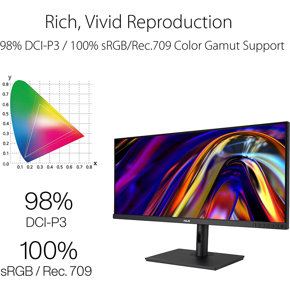 ASUS ProArt Display PA348CGV 34吋 IPS UQHD 120Hz 顯示器