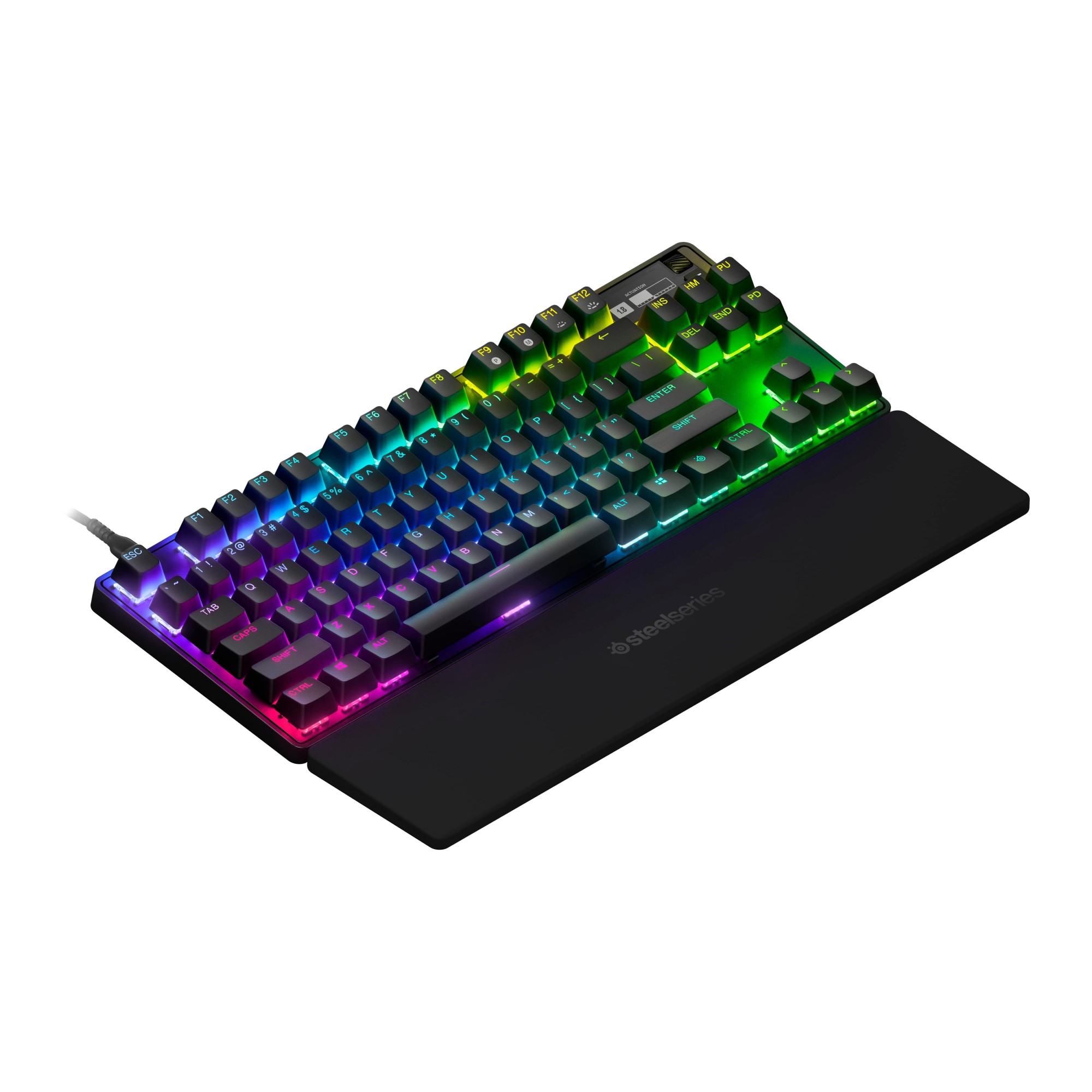 SteelSeries APEX PRO TKL (2023) RGB OmniPoint 2.0 可調整機械式 PBT遊戲鍵盤