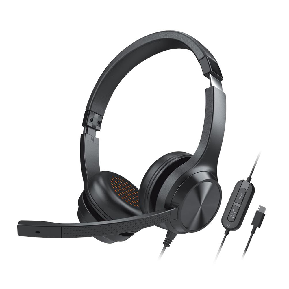 Creative Chat USB On-ear Headset 頭戴式耳機 with Swivel-to-mute Noise-cancelling Mic and SmartComms Kit