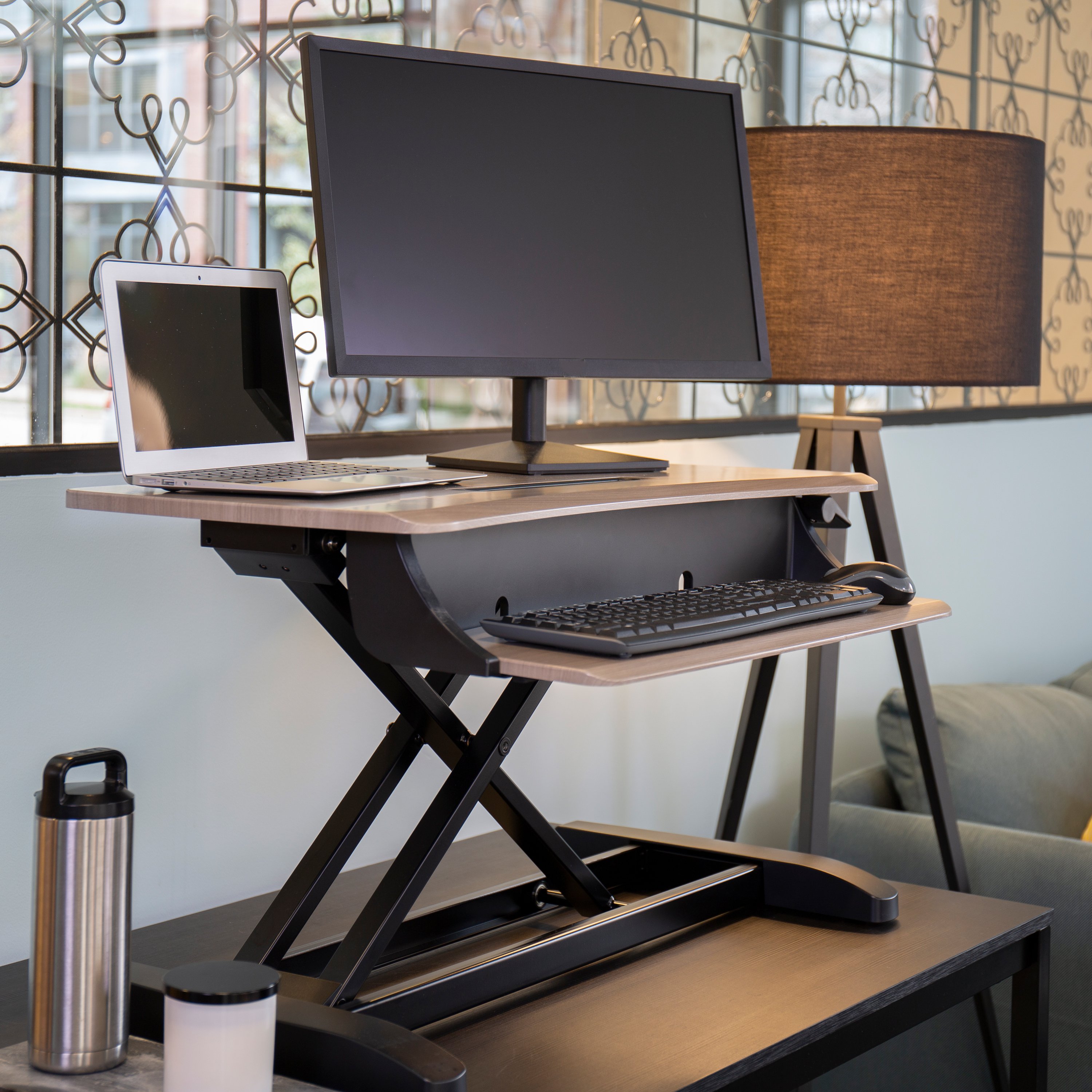 Ergotron WorkFit Z MINI 坐立式桌面(33-458-917)