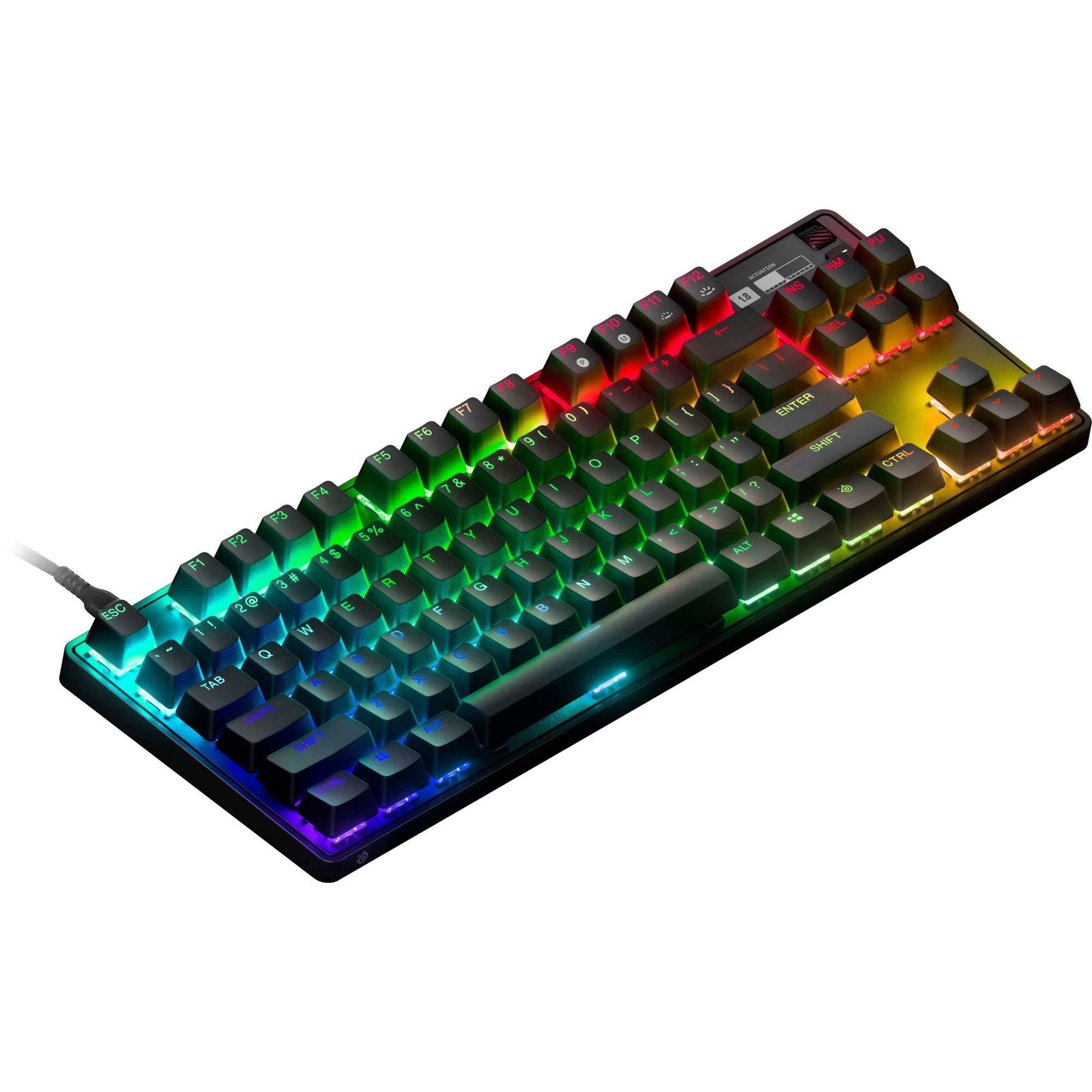 SteelSeries APEX PRO TKL (2023) RGB OmniPoint 2.0 可調整機械式 PBT遊戲鍵盤