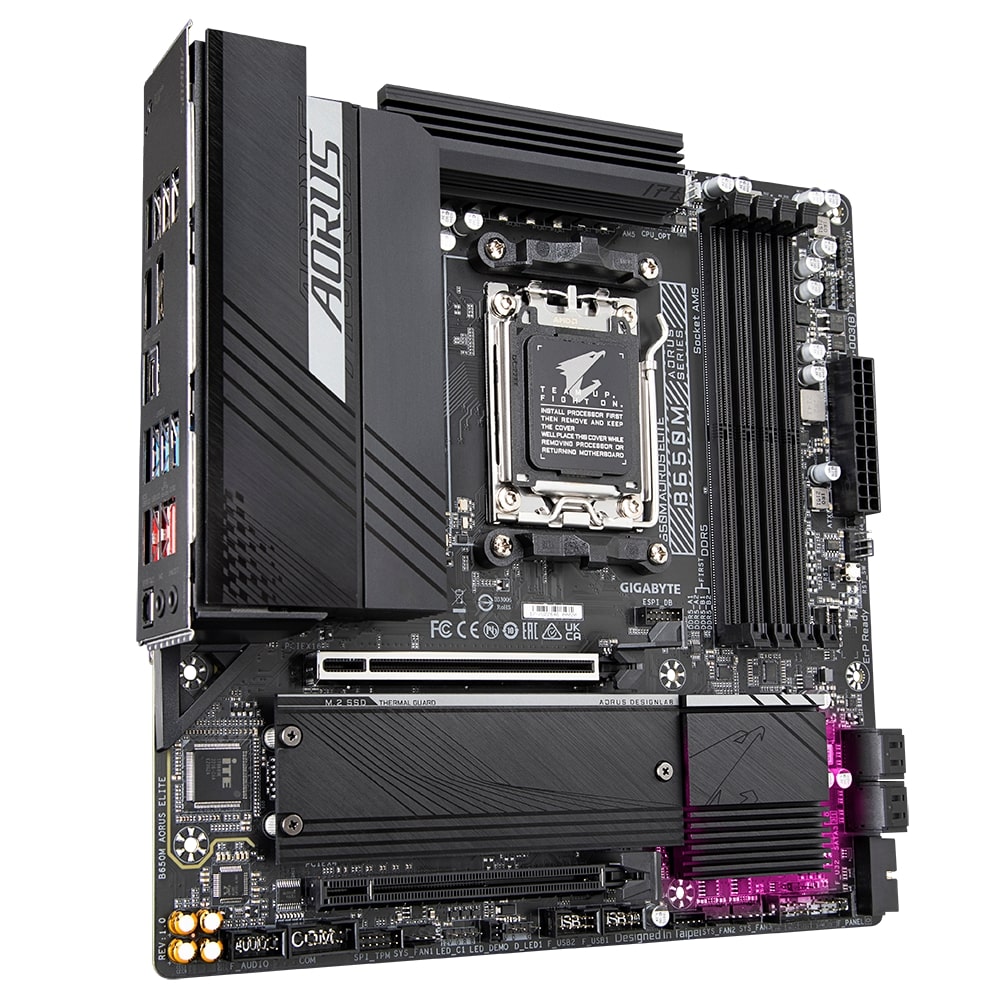 Gigabyte B650M AORUS ELITE AX M-ATX 主機板