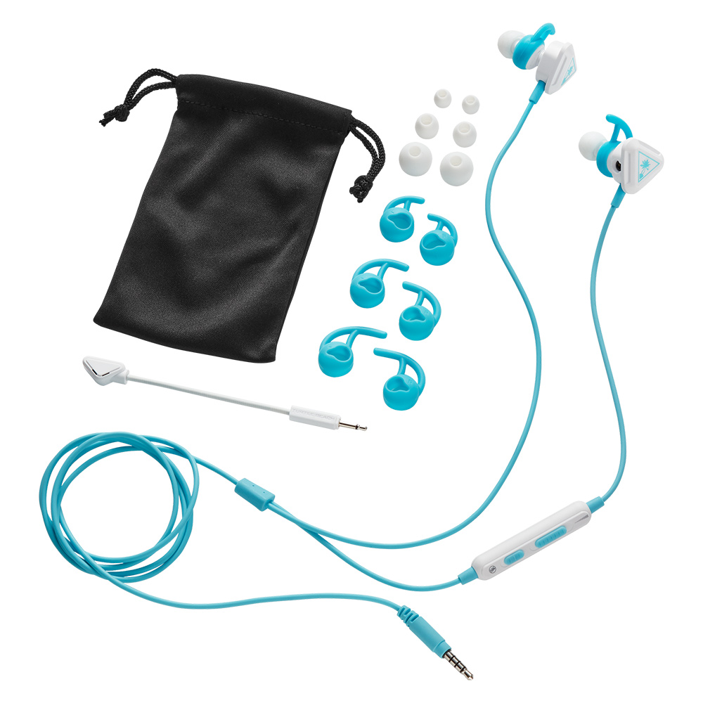Turtle Beach Battle Buds 入耳式耳機(白藍 White/Teal)