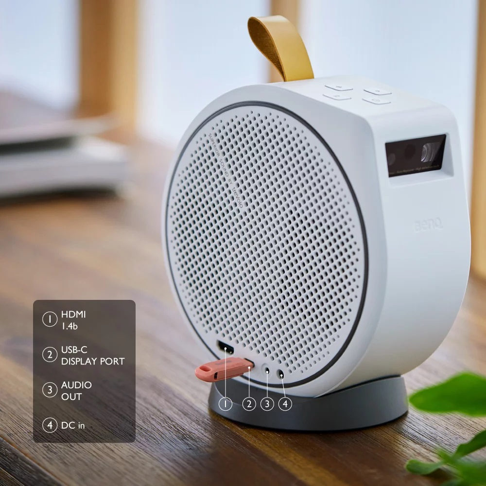 BenQ GV30 超重低音藍牙音箱 便攜式投影機
