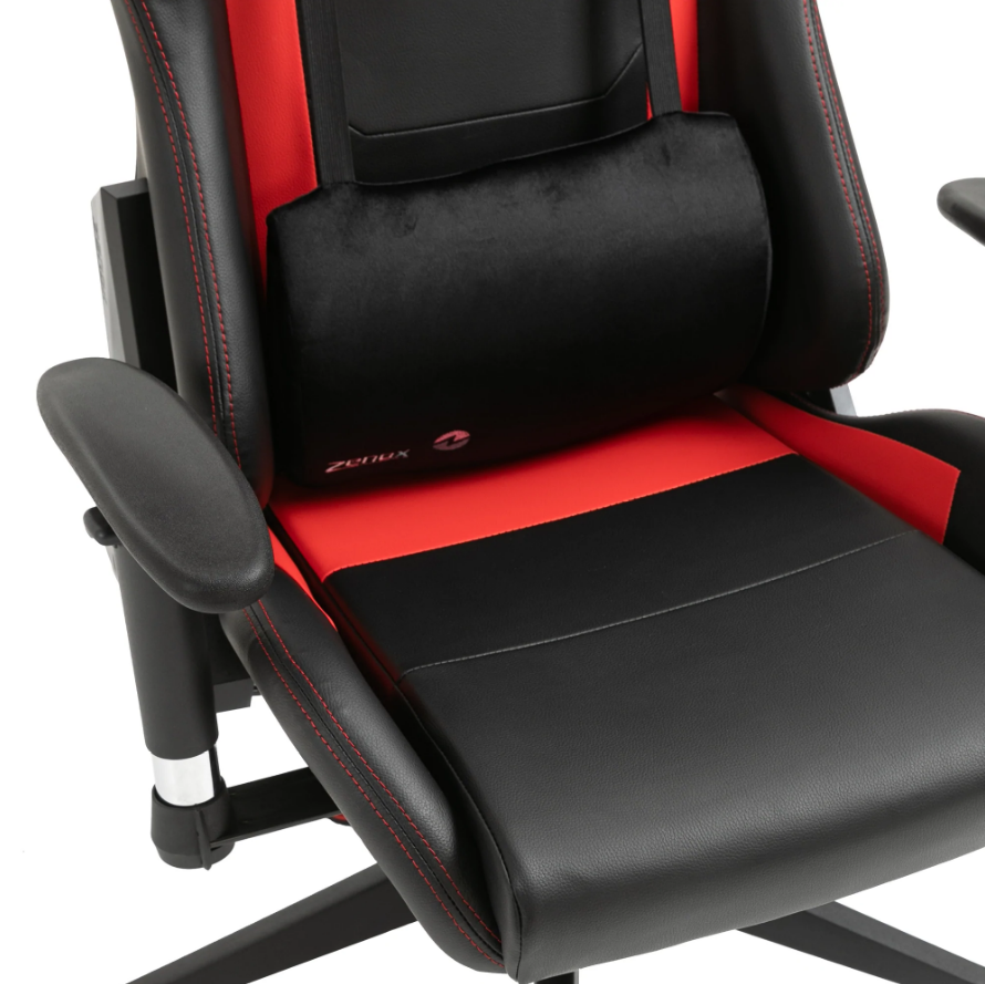 C254C Zenox Mercury MK-2 人體工學高背電競椅(Leather/Red)