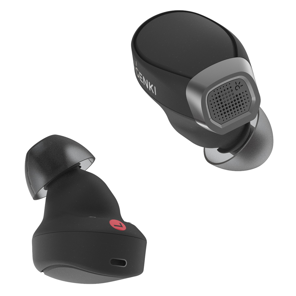 Genki Waveform Dual Streaming Earphones 多平台 真無線耳機(黑)