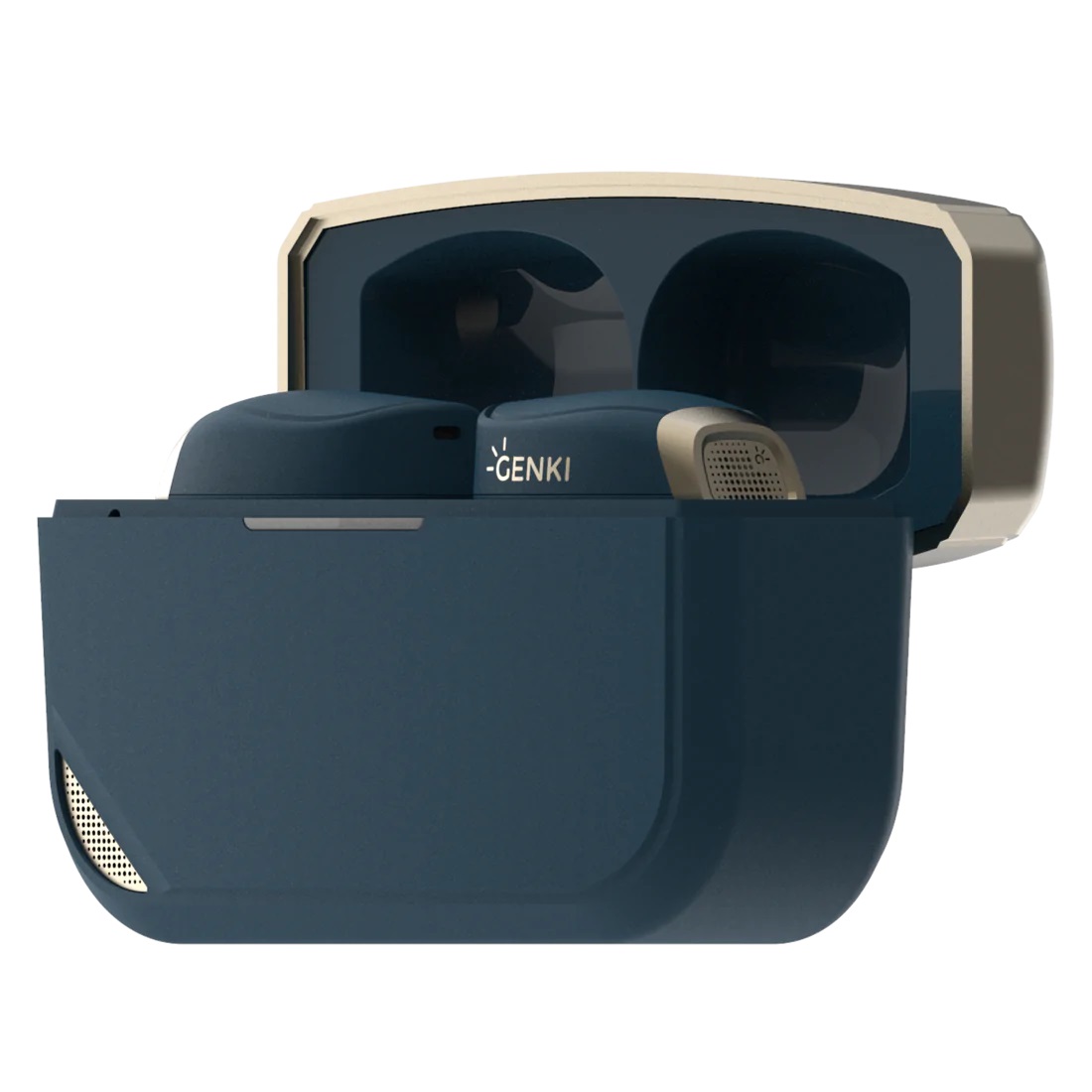 Genki Waveform Dual Streaming Earphones 多平台 真無線耳機(藍)