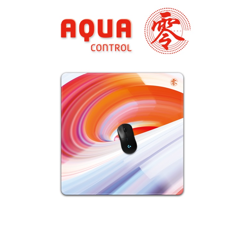 X-Raypad Aqua Control Zero Orange 4mm布質滑鼠墊(XL-SQ 500x500mm)