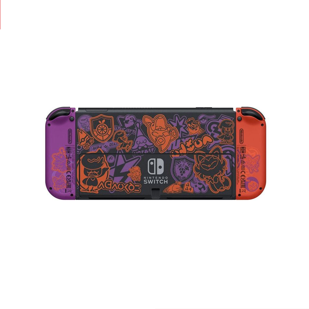 Nintendo Switch 遊戲主機 (OLED款式) 寶可夢 朱/紫 特別版