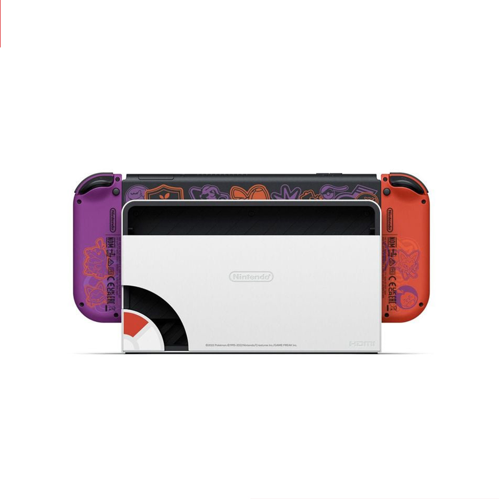 Nintendo Switch 遊戲主機 (OLED款式) 寶可夢 朱/紫 特別版