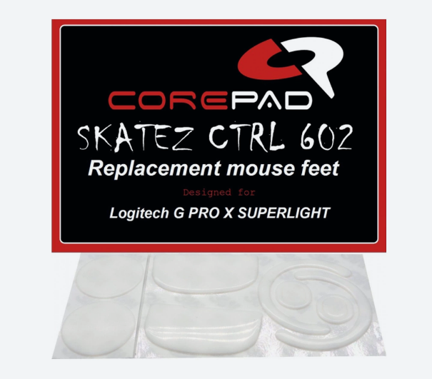 Corepad Skatez Ctrl PTFE滑鼠腳貼-Logitech G Pro X Superlight(2sets)(602)