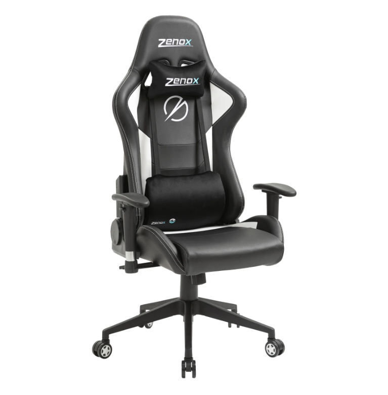 C254B Zenox Mercury MK-2 人體工學高背電競椅(Leather/White)