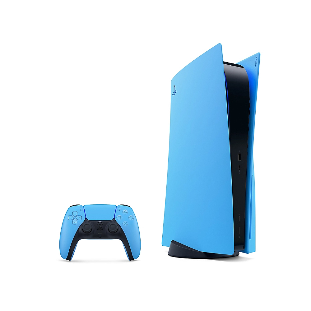 PlayStation 5 光碟版主機護蓋(星光藍)