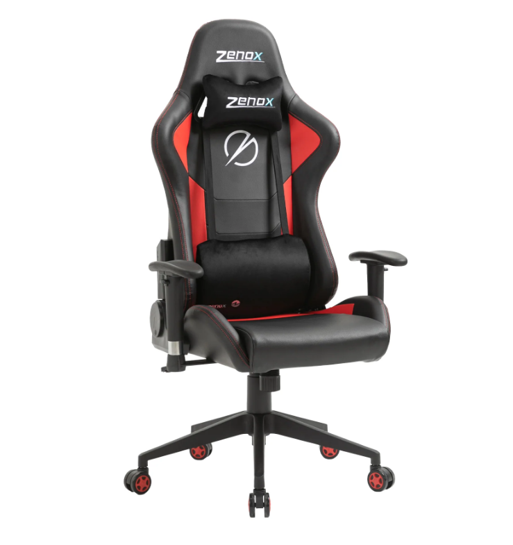 C254C Zenox Mercury MK-2 人體工學高背電競椅(Leather/Red)