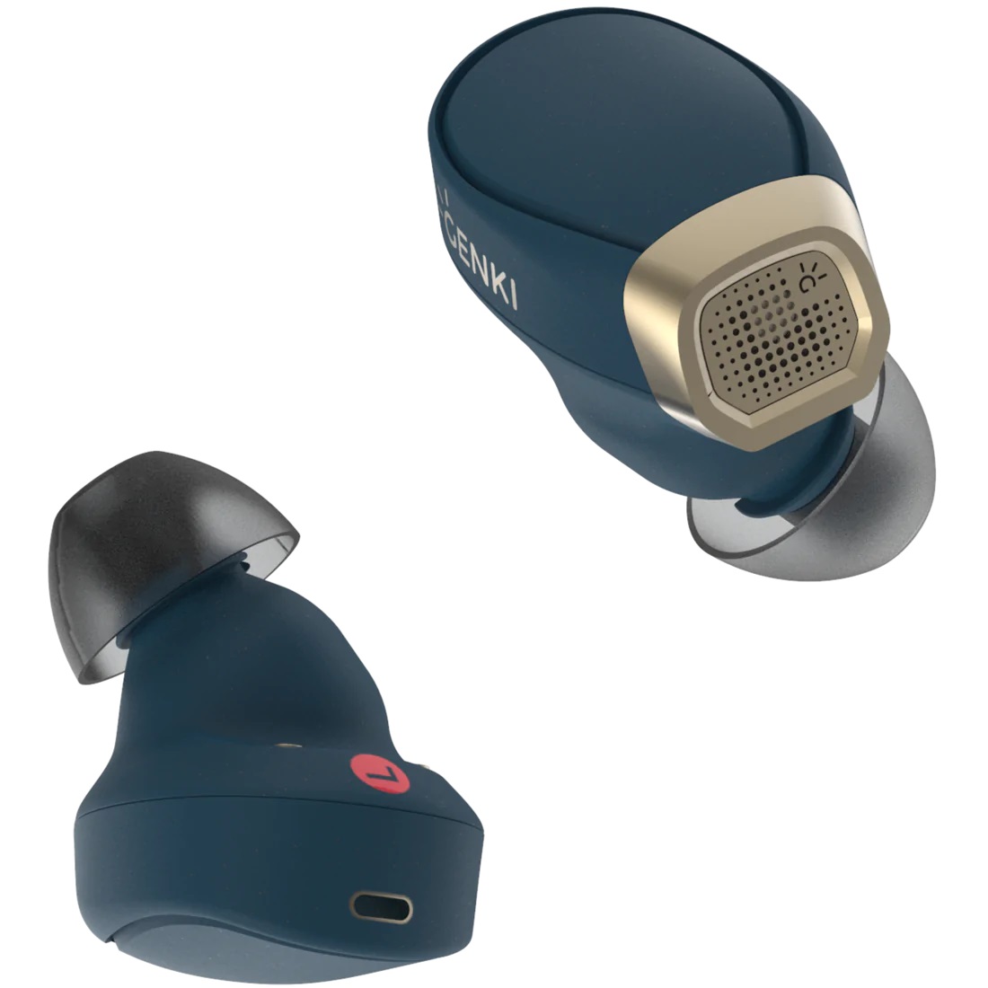Genki Waveform Dual Streaming Earphones 多平台 真無線耳機(藍)