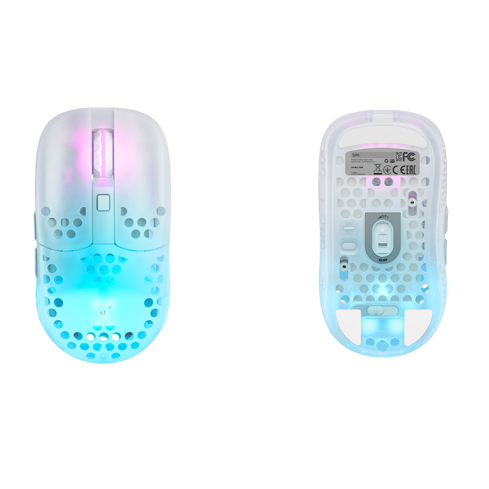 XTRFY MZ1 RGB WIRELESS 無線滑鼠(白色)