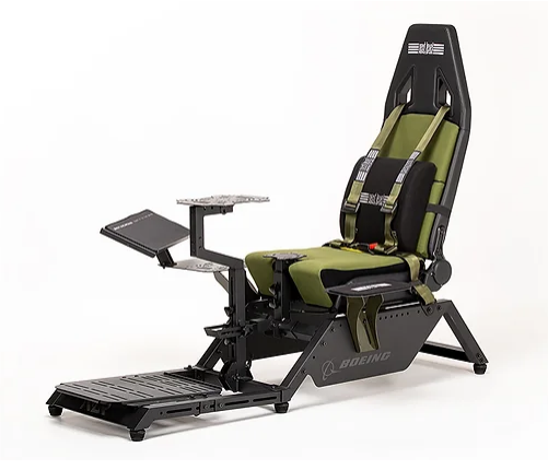 Next Level Racing Flight Simulator Boeing Military Edition 模擬飛行架(NLR-S028)(波音官方授權軍綠色特別版)