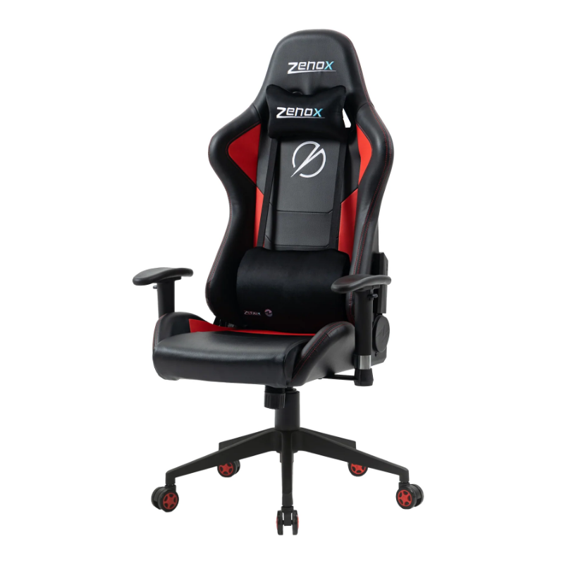 C254C Zenox Mercury MK-2 人體工學高背電競椅(Leather/Red)