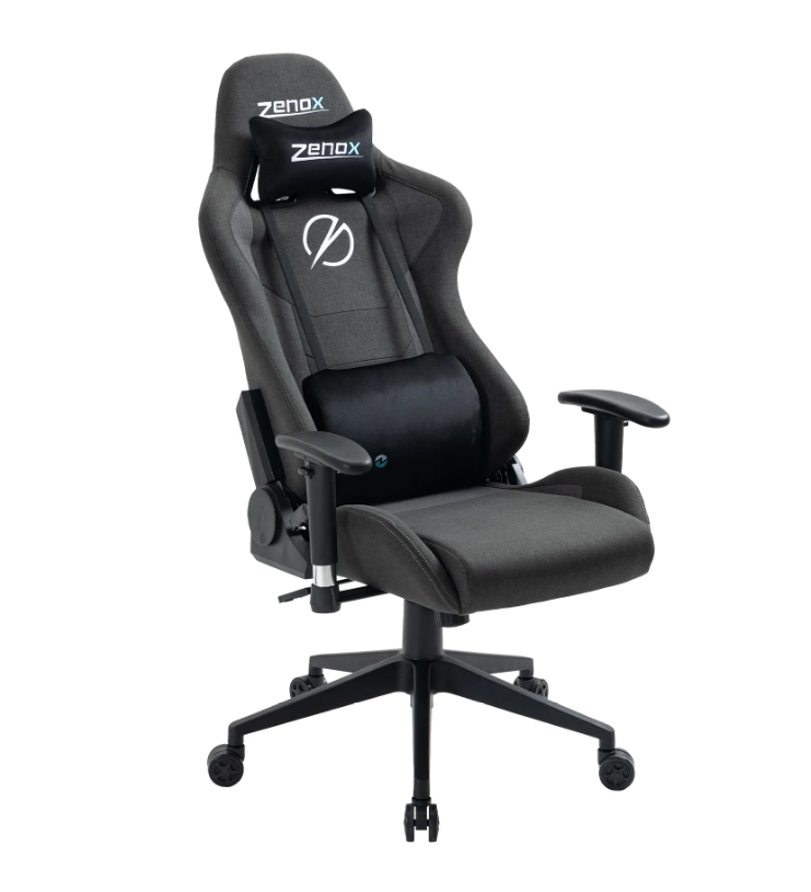 C254D Zenox Mercury MK-2 人體工學高背電競椅(Fabric/Charcoal)