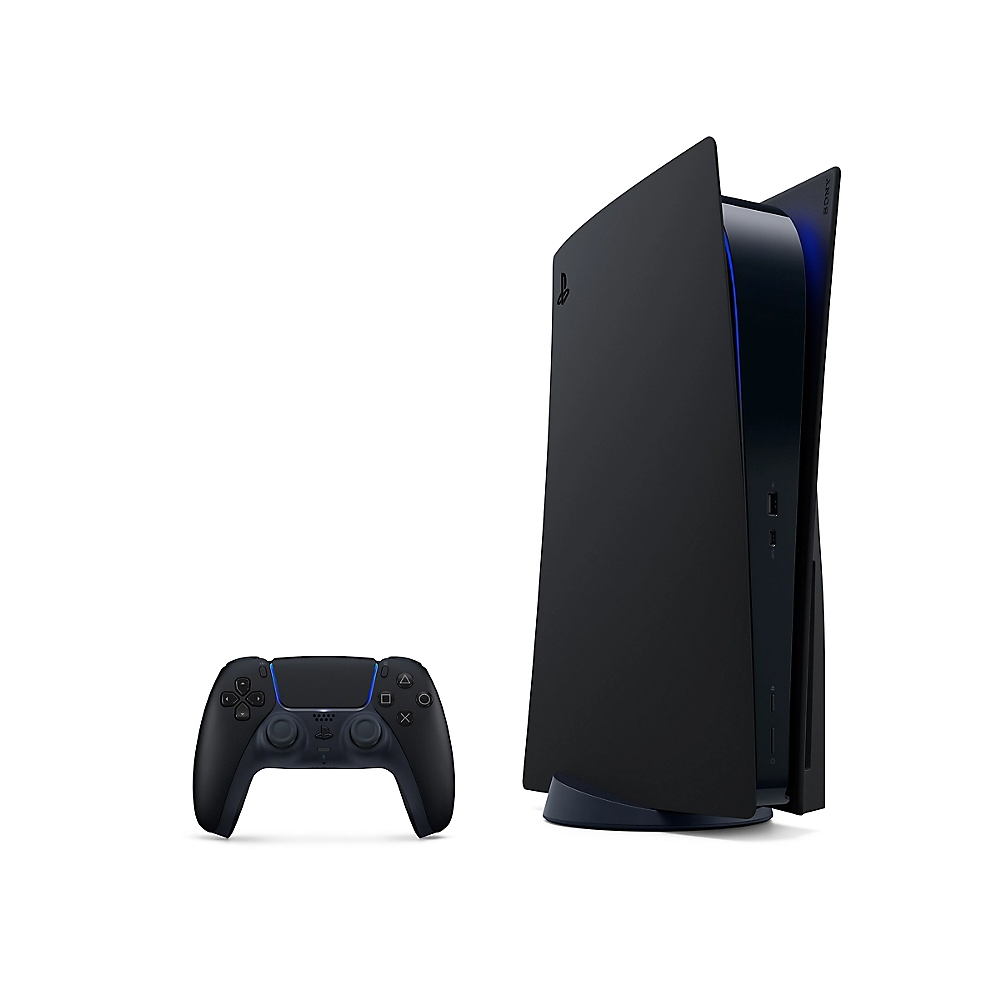 PlayStation 5 光碟版主機護蓋(午夜黑)