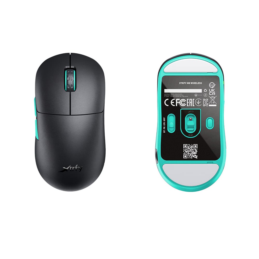 XTRFY M8 WIRELESS 遊戲滑鼠(Black)