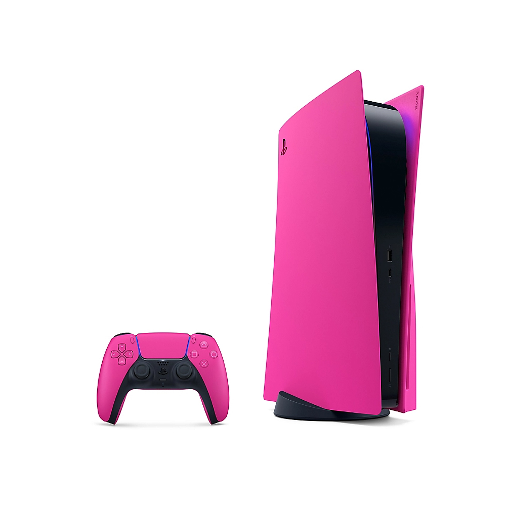 PlayStation 5 光碟版主機護蓋(星幻粉)