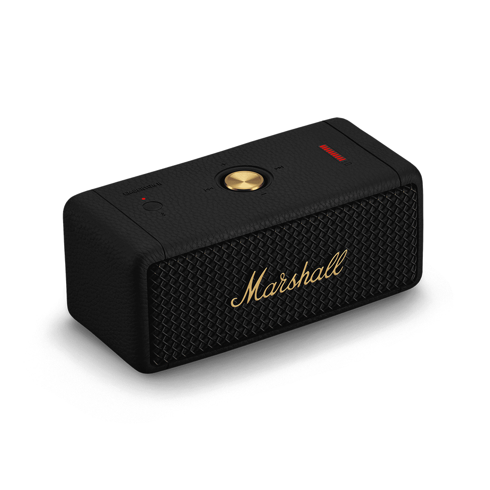 Marshall Emberton II IP67防水藍牙5.0便攜式喇叭【香港行貨】(會員重磅優惠)(black&brass)