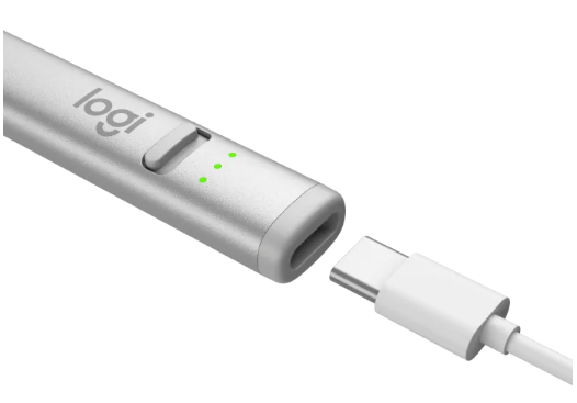 Logitech CRAYON for Apple iPad 多功能數位筆(銀色)