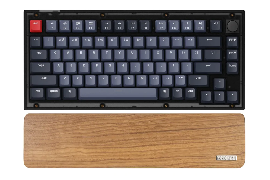 Keychron 鍵盤專用木製手托 (PR9)(Q9 / V1 / V1 Max)