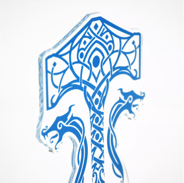 Fanthful 戰神：諸神黃昏 亞克力手機支架