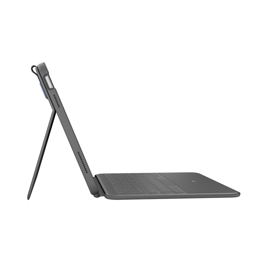 Logitech Rugged Folio 鍵盤連保護殼(牛津灰)(iPad 10.9吋 第10代2022版用)