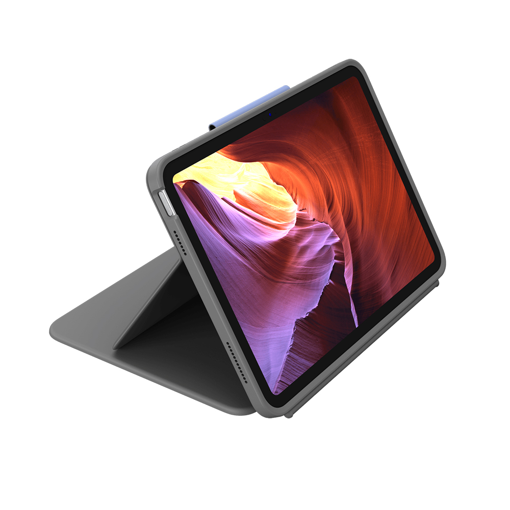 Logitech Rugged Folio 鍵盤連保護殼(牛津灰)(iPad 10.9吋 第10代2022版用)