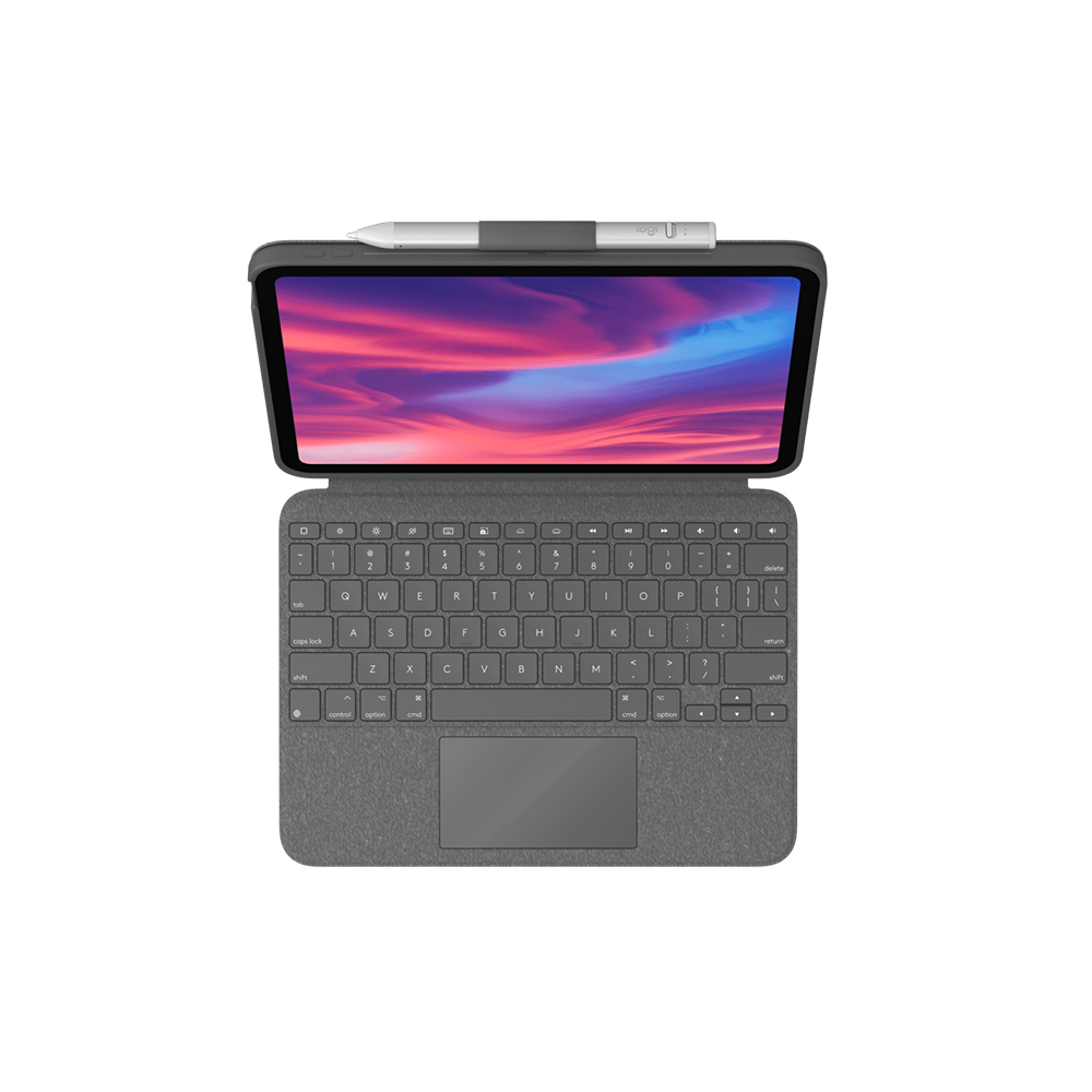 Logitech Combo Touch Keyboard 配備觸控板 可分離式 背光鍵盤保護殼(iPad 10.9吋 第10代2022版用)