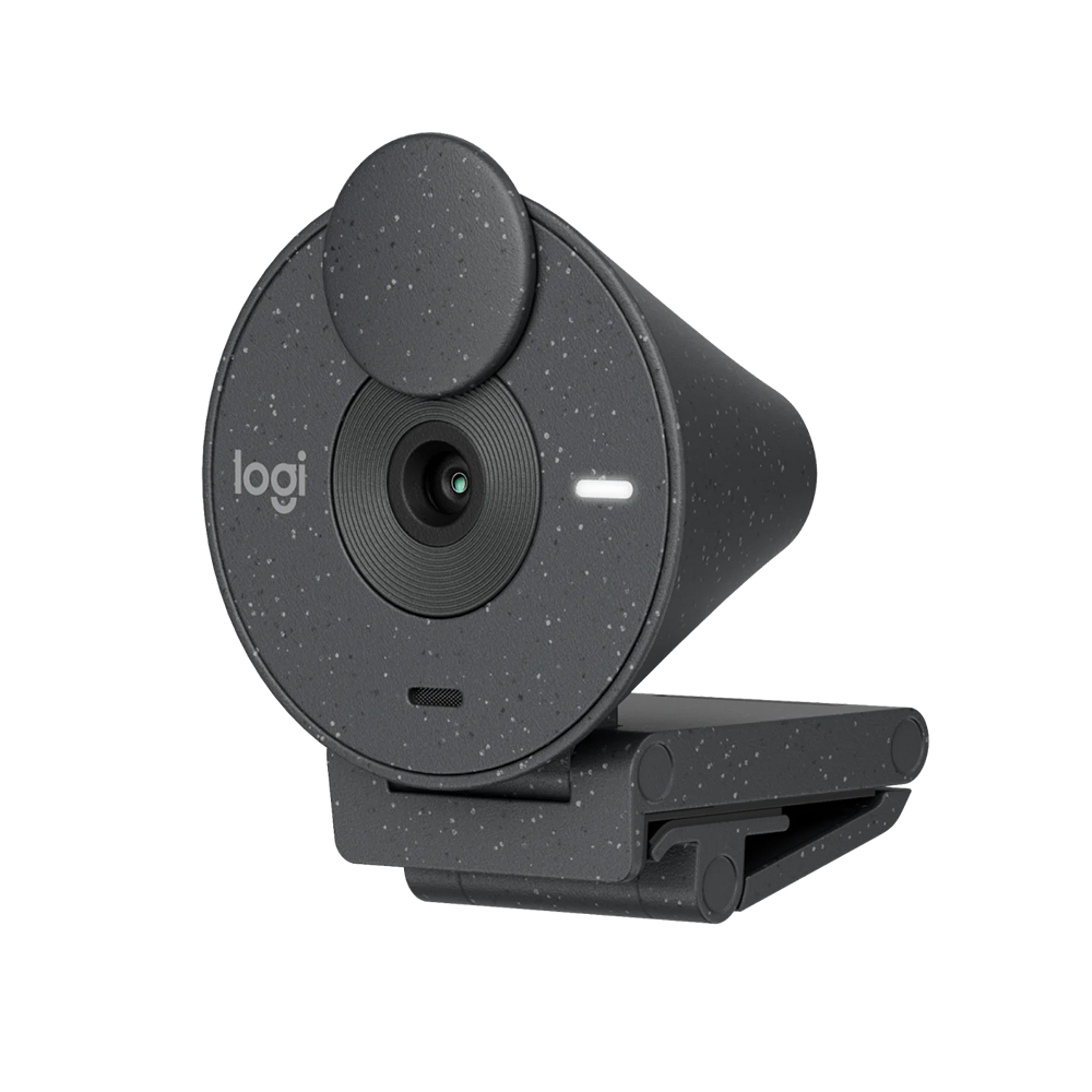 Logitech BRIO 300 WEBCAM 高清網絡攝影機(石墨灰)