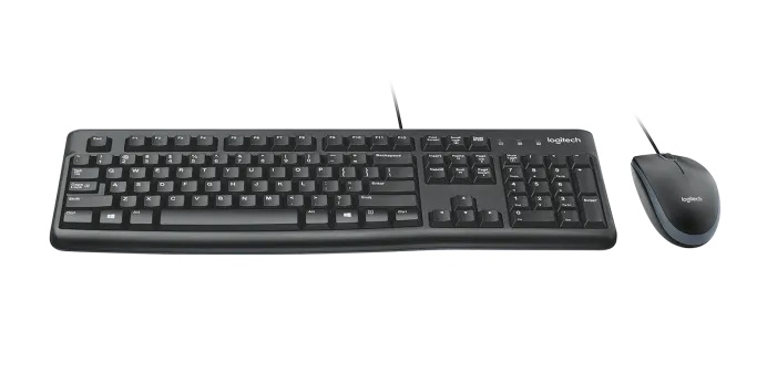 Logitech MK120 USB 有線鍵盤與滑鼠組合(中文版)