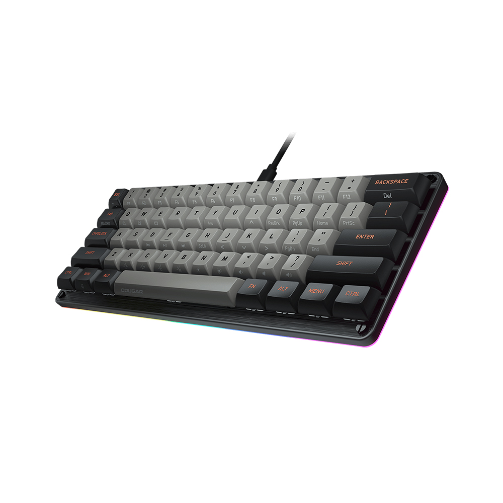Cougar Puri Mini DSA 60% 機械式遊戲鍵盤(紅軸)