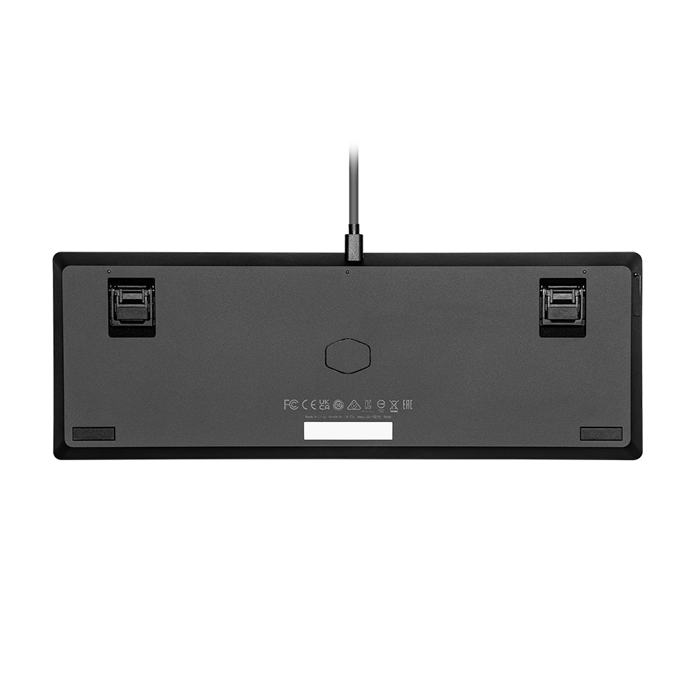 Cooler Master CK720 65% Hot-Swappable 可換軸 USB-C 遊戲鍵盤(黑色)(紅軸)