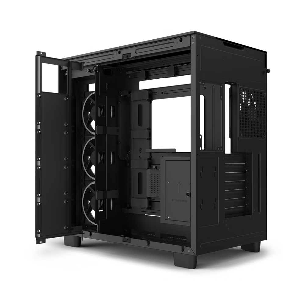 NZXT H9 Elite Dual-Chamber 中塔ATX機箱(黑色)