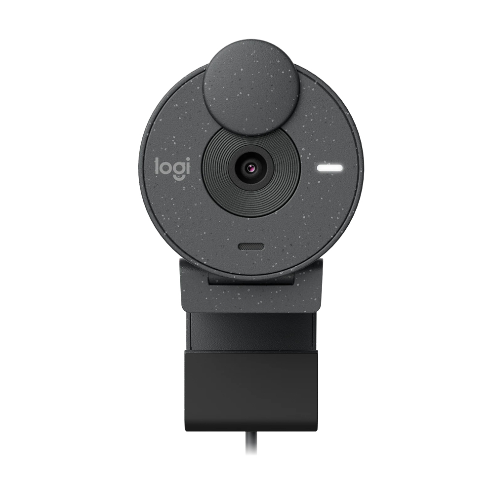 Logitech BRIO 300 WEBCAM 高清網絡攝影機(石墨灰)