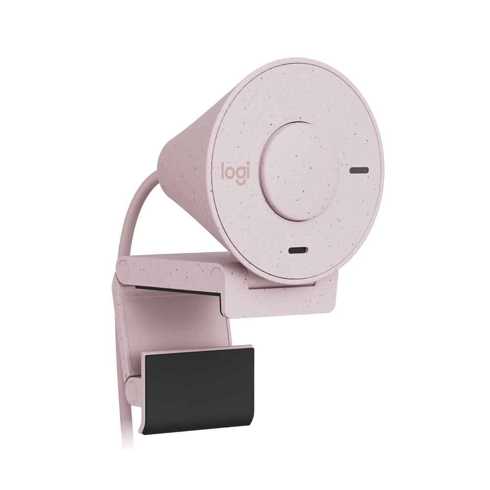Logitech BRIO 300 WEBCAM 高清網絡攝影機(玫瑰粉)