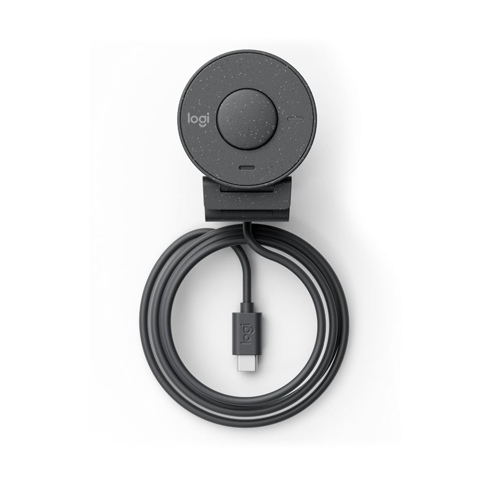 Logitech BRIO 300 WEBCAM 高清網絡攝影機(石墨灰)