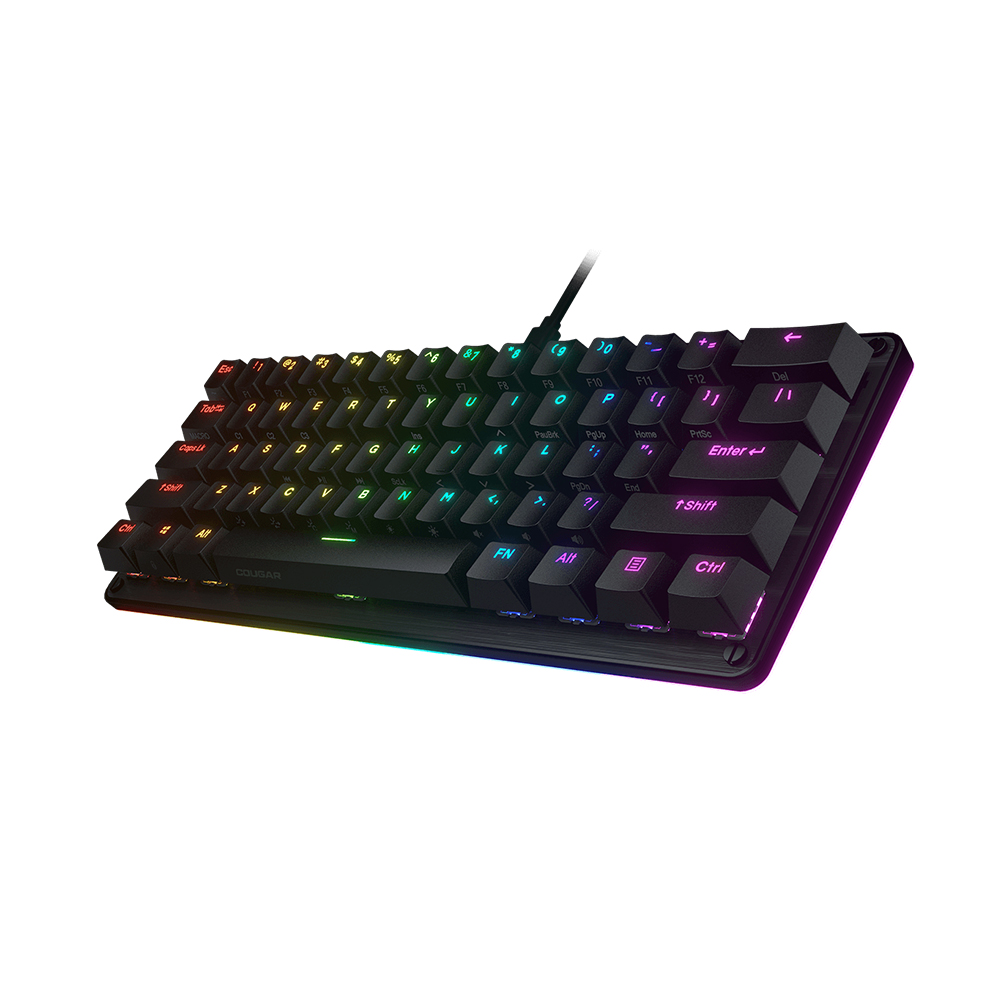 Cougar Puri Mini RGB 60% 機械式遊戲鍵盤(紅軸)