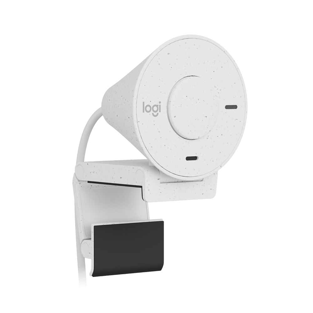 Logitech BRIO 300 WEBCAM 高清網絡攝影機(珍珠白)