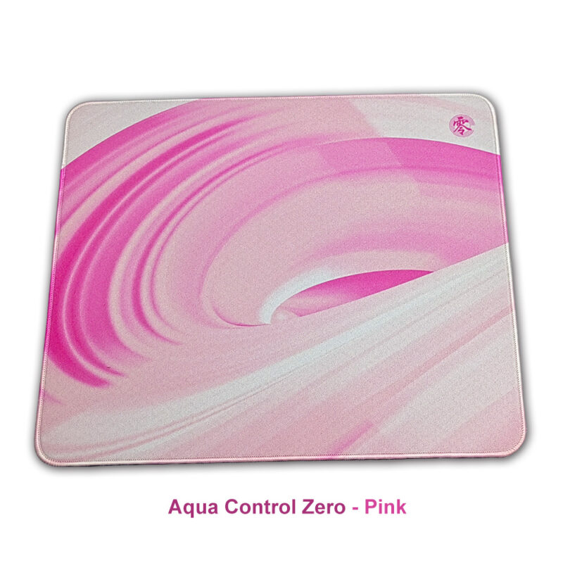 X-Raypad Aqua Control Zero Pink 4mm布質滑鼠墊(L 360x300mm)