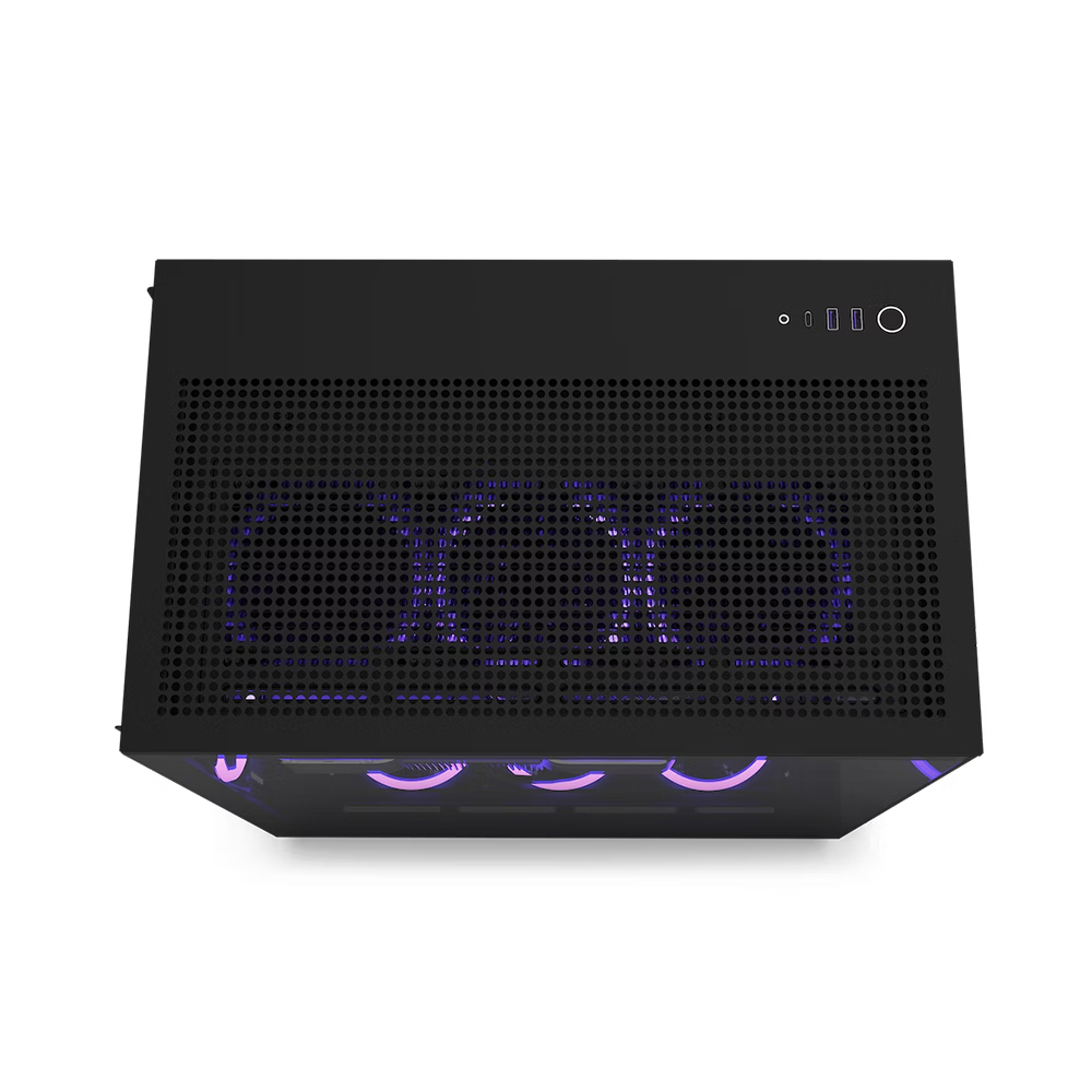 NZXT H9 Flow Dual-Chamber Air Flow 中塔機箱(黑色)