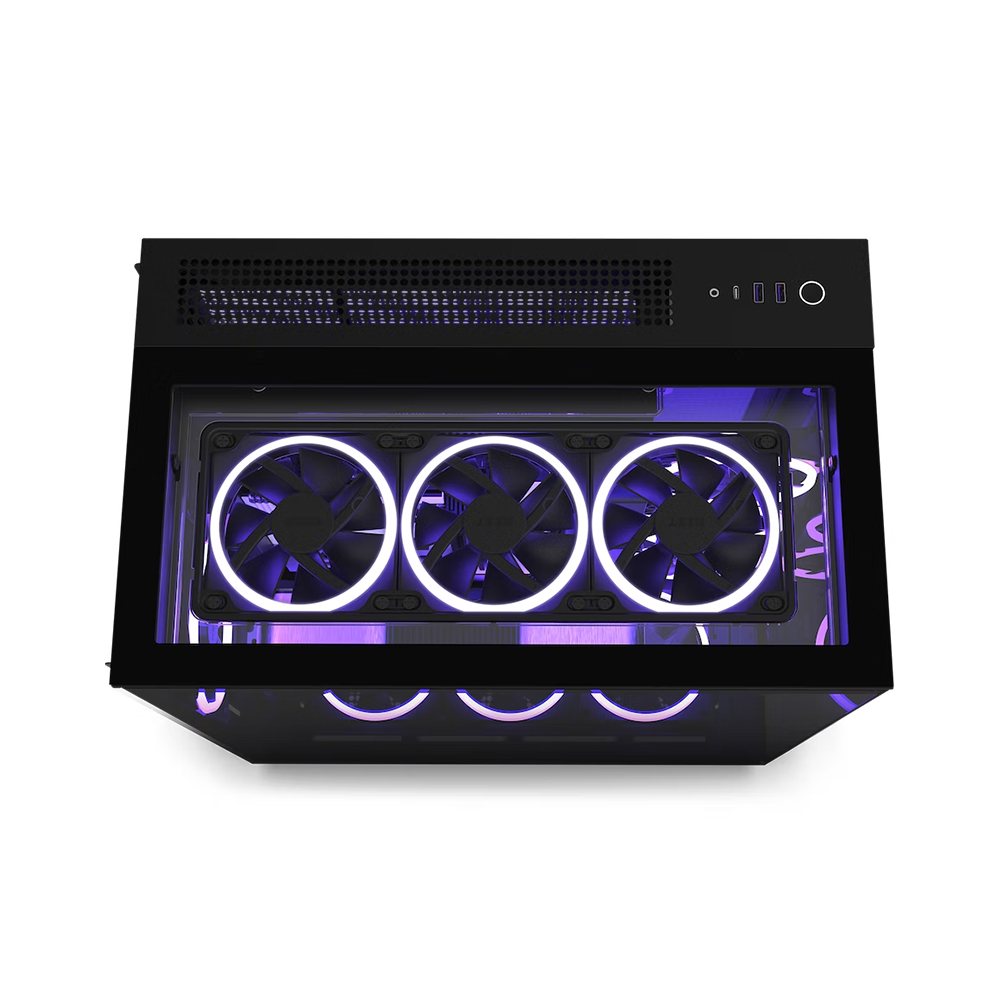 NZXT H9 Elite Dual-Chamber 中塔ATX機箱(黑色)