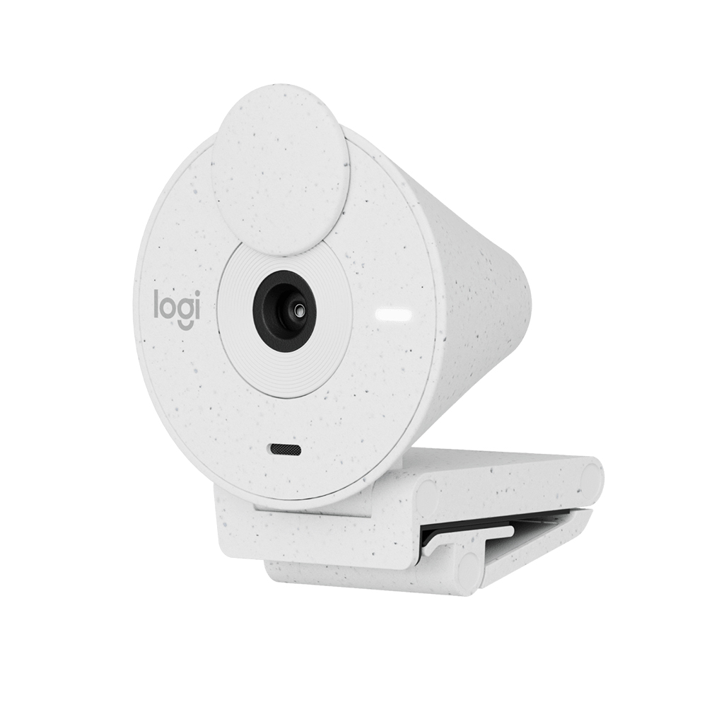Logitech BRIO 300 WEBCAM 高清網絡攝影機(珍珠白)