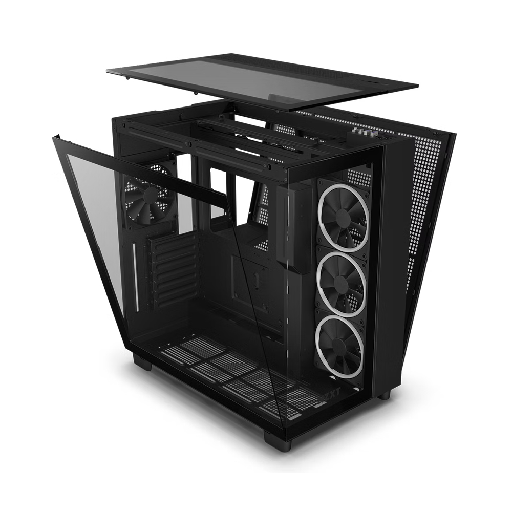 NZXT H9 Elite Dual-Chamber 中塔ATX機箱(黑色)