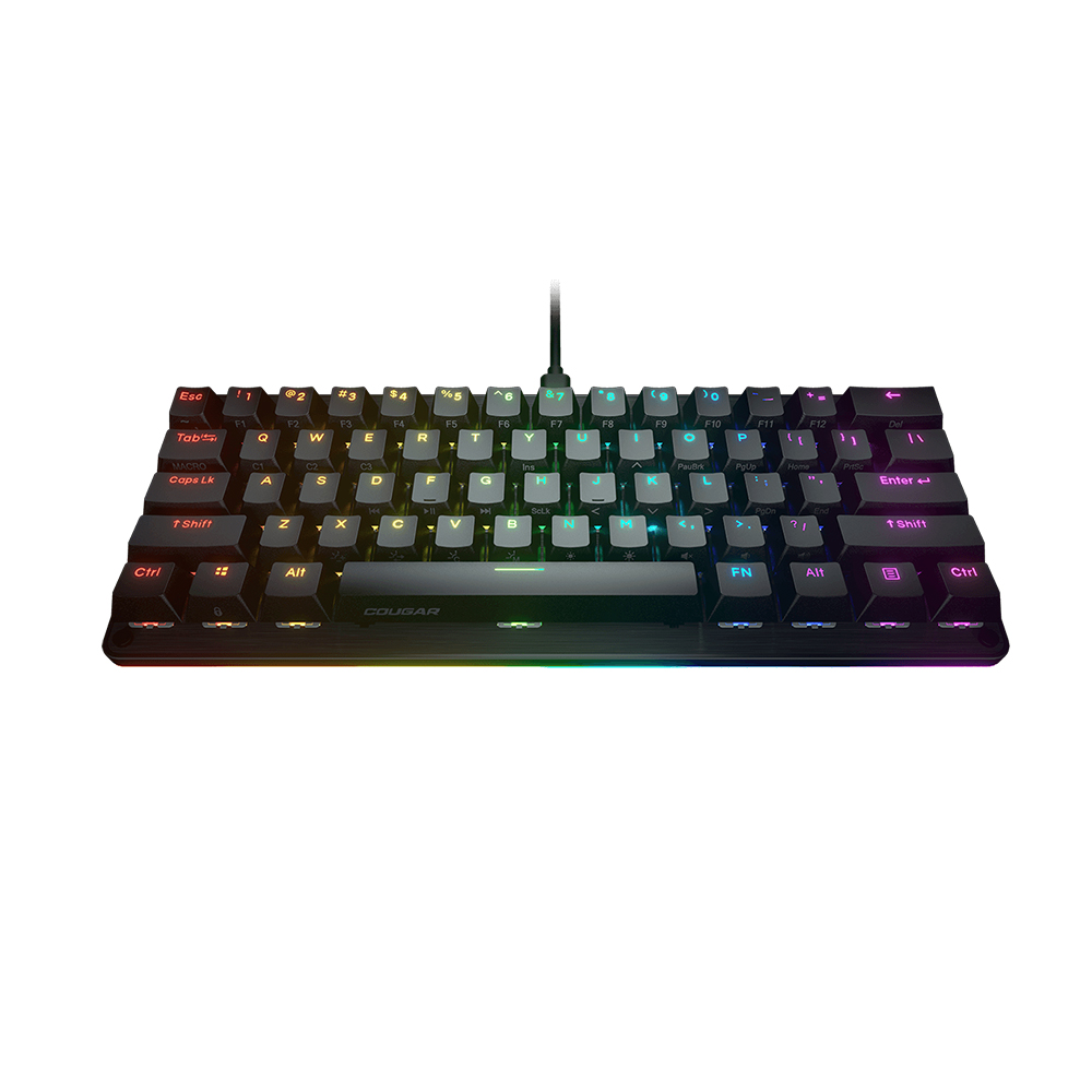 Cougar Puri Mini RGB 60% 機械式遊戲鍵盤(紅軸)