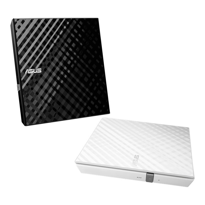ASUS SDRW-08D2S-U LITE 外置DVD光碟機(白色)